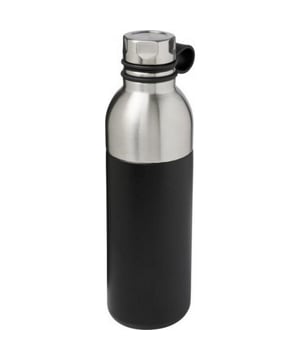 
Materiaal: roestvrij staal: 100%. Inhoud: 590ml. Dubbelwandige roestvrijstalen vacuümconstructie. Met koperen isolatie. Hierdoor kunnen dranken 48 uur lang koud of minstens 12 uur lang warm blijven.. De constructie voorkomt ook condensatie aan de buitenkant van de fles.. Voorzien van een opschroefbare bovenkant en een roestvrijstalen deksel met een comfortabele siliconenbehandelingslus. Dubbele openingsconstructie voor eenvoudig reinigen en vullen. Hoogte: 25,2 cm, diameter: 7,5 cm. Gepresenteerd in een Avenue geschenkdoos.