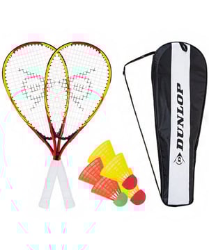 
Materiaal: Aluminium. Ontwerp: Contrast. Duurzaam. Lengte: 58,8cm. Verstelbare riemen, snaarspanning. Inhoud: 5 Shuttlecock, 2 Racket, 1 Tas.