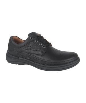
Clarks 20339008-53  veterschoenen sportief heren in de kleur zwart materiaal leer maat 40 (6,5) binnenvoering Leer materiaal zool Rubber