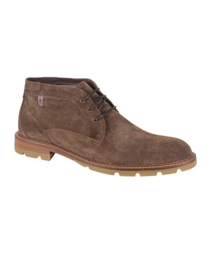 
Floris Van Bommel SFM-50171-23-01  veterboots sportief heren in de kleur bruin materiaal nubuck maat 40 (6,5) binnenvoering Leer materiaal zool Rubber