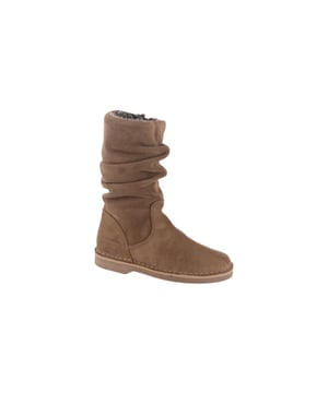 
Giga Shoes G4501-A57D12  enkellaarzen meisjes in de kleur beige materiaal suède maat 28 binnenvoering Leer materiaal zool Rubber