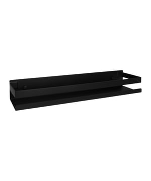 
Een handig extra plankje voor in de badkamer Kom jij in de badkamer ook altijd ruimte tekort? Dan is een extra badkamerplank een goed idee. Op zo’n planchet zet je de spullen die jij kwijt wilt. Dit kan bijvoorbeeld je tandenborstel zijn, maar ook een pompje met handzeep, je haarproducten of een borstel kun je uitstekend op zo’n badkamerrekje zetten. Deze QUVIO badkamer organizer is multifunctioneel inzetbaar. Je hangt het badkamerrekje aan de muur en gebruikt het wandrek vervolgens voor wat jij nodig hebt. Zo kan het prima een shampoo rekje worden, maar zet je er net zo goed iets compleet anders op.  Producteigenschappen Merk: QUVIO Badkamerplank Inclusief schroeven Gemaakt van zwart metaal Afmeting: 11 x 40 x 6 centimeter  Industrieel, modern of minimalistisch Dit wandrek is gemaakt van zwart metaal. Hierdoor is het planchet eenvoudig in te passen in diverse woonstijlen. Zo past de doucheplank uitstekend in een industrieel interieur, maar past het ook goed in een modern of minimalistisch ingerichte badkamer. Combineer de badkamerplank met andere accessoires om er je eigen draai aan te geven. Zo richt jij je badkamer mooi én functioneel in.Materiaal: StaalKleur: ZwartAfmetingen: Hoogte: 6CM x breedte: 40CM x Lengte: 11CM