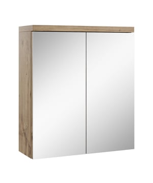 
Spiegelkast Toledo is een kast voor in de badkamer uitgevoerd met twee spiegeldeuren en veel bergruimte. De kast is gemaakt van hoge kwaliteit spaanplaat en vanwege zijn strakke afwerking ook makkelijk schoon te maken. De deuren van de kast zijn aan de buitenzijdes uitgevoerd met twee spiegels. De kast heeft aan de binnnekant geen spiegels. De spiegelkast is uitgevoerd in kastanje eiken.Afmetingen: 60 x 20 x 60 cmKenmerken- Twee spiegeldeuren- Twee opbergplanken- Gemakkelijk te monteren- Inclusief montagemateriaal- Gemaakt van hoogwaardig spaanplaat met fineerlaag- Soft close sluiting is niet inbegrepenMontageDeze spiegelkast wordt geleverd met uitgebreide montagehandleiding en al het benodige bevestigings- en montagemateriaal. De kast dient gemonteerd te worden met boormachine of schroevendraaier.De achterzijde van de spiegelkast is volledig gesloten. Merk: Badplaats Kleur: Eiken