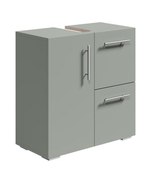 
Wastafelkast Mars is een badkamerkast voor onder een hangende wastafel. Deze wastafelkast is bedoeld om iedere badkamer van extra bergruimte te voorzien en een moderne en luxe uitstraling te geven. De wastafelkast is gemaakt van hoge kwaliteit spaanplaat en vanwege zijn strakke afwerking ook makkelijk schoon te maken.Uitgevoerd in mat groen.Afmetingen wastafelkast:- Wastafelkast: 60 x 30 x 60cm- Breedte uitsparing bovenblad: 8 cm- Diepte uitsparing bovenblad: 25 cm- Diepte tot afronding/versmalling (bruikbare ruimte): 21,5 cm Kenmerken:- Wastafelkast om onder een wastafel te plaatsen- Twee deuren en een lade- Veel bergruimte- Brede uitsparing aan de bovenzijde voor het aansluiten van een afvoer- Gemakkelijk te monteren- Inclusief montagemateriaal- Gemaakt van hoogwaardige kwaliteit spaanplaat met fineerlaag- Soft-close sluiting is niet Merk: Badplaats Kleur: Groen