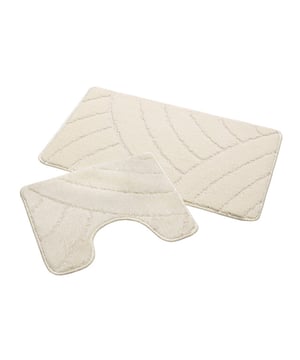
- 40x50 CM & 50x80 CM  Nevada Badkamer Badmat 2-delig Set Laagpolig Superzacht Superzachte badmatten uit de Nevada collectie. 2-Delig. Ideaal voor in uw badkamer en/of wc. Nooit meer koude voeten! De zachte garen voelen fijn aan en brengt veel comfort, is extreem zacht en heeft een extreem hoog aaibaarheidsgehalte. De Nevada collectie is gemakkelijk te reinigen en te onderhouden en heeft een Antislip onderrug.   • Backing: Latex• Poolmateriaal: 100% Polyester• Fabricagemethode: Getuft• Totale hoogte: 14 Merk: Muratap Materiaal: Polyester Kleur: Creme;Wit Afmetingen: 40x50 CM & 50x80 CM Overig: Soft Touch, Anti-statisch en Anti-allergisch , Kleurvast en waterafstotend, Geschikt voor vloerverwarming, Geluiddempend, 30 ˚C Wasbaar