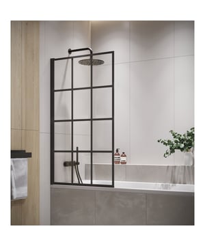 
Badwand Riad zwart is een draaibaar badscherm vervaardigd uit veiligheidsglas. De wand wordt geleverd met profielen en strips. De badwand is gemakkelijk te installeren en al het benodigde montagemateriaal hiervoor is inbegrepen.De wand kan direct op de badrand geplaatst worden. Vanwege het draaibare profiel wat tegen de muur geplaatst wordt, kan de volledige wand worden weggedraaid.Badwand Riad is behandeld met nano coating, wat ervoor zorgt dat kalk en zeepresten zich minder makkelijk hechten aan het glas. De wand wordt bevestigd in een mat zwart profiel welke tegen de muur moet worden bevestigd. Onder de wand wordt een rubberen strip geplaatst om het geheel waterdicht te maken. Het plaatsen van de wand in spiegelbeeld is ook mogelijk.Kenmerken- Badwand inclusief profielen en strips- Gemakkelijk te monteren op iedere badrand- Inclusief draaibaar muurprofiel- In spiegelbeeld te plaatsen- Inclusief Merk: Badplaats Kleur: Zwart profiel, Transparant glas
