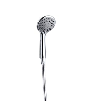 
Handdouche Dely is een handdouche gemaakt van kunststof en aluminium. Deze handdouche wordt geleverd met slang. Handdouche Dely kan worden aangesloten op iedere douche of badkraan.>Kleur:Chroom Merk: Badplaats
