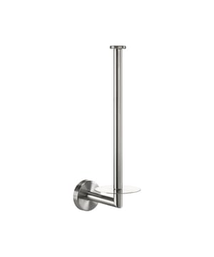 
Oeps, dacht je dat er nog een toiletrol lag? Kom nooit tot de vervelende verrassing dat je zonder wc papier zit. Met een reserverolhouder berg je toiletrollen netjes op en heb je altijd een rolletje binnen handbereik! Voordelen: Altijd toiletpapier bij de hand Makkelijk monteren met schroefset Zwevende montage houdt de vloer vrij Ruimte voor 2-3 rollen Rvs materiaal - vochtbestendig    Nooit meer zonder wc papier Met een reserverolhouder rvs verlies je nooit meer overzicht op je toiletrollen. Ze slingeren niet door heel het toilet, maar je creëert een vaste plek om de wc rollen netjes op te bergen. Hierdoor hoef je niet meer te ontdekken dat je zonder wc papier zit.      Stevige muurmontage Hang de reserverolhouder dicht bij het toilet, zodat je altijd goed bij de rol kan. Door de muurmontage bespaar je ruimte op de vloer. En het maakt een stuk makkelijker schoon!      Hoe monteer ik de reserverolhouder? Teken de boorgaten af. Boor de gaten voor. Steek de pluggen erin en schroef de houder vast. Voila!   Bestel vandaag nog en geniet snel van een opgeruimd toilet!Materiaal: RVSKleur: ZilverAfmetingen: Hoogte: 5CM x breedte: 12CM x Lengte: 27CM