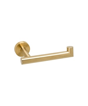 
Mogen de accessoires in jouw toilet eruit springen? Ga dan voor een gouden toiletrolhouder. Een kleur die luxe en glamour uitstraalt. Met goud maak je een statement. Perfect bij donkere tegels of een marmertint. Voordelen: Stevig bevestigen met schroeven Opstaand randje voorkomt vallende toiletrol Rvs is ideaal voor vochtige ruimtes Uniek design in gouden kleur Stijlvol designDeze gouden toiletrolhouder combineert stijl met gebruiksgemak. Door zijn luxe ontwerp zorgt de houder voor een strakke uitstraling in je badkamer. Het opstaande randje voorkomt dat de toiletrol kan wegglijden. Wisselen van de rol is juist heel eenvoudig! Jarenlang mooiOm te garanderen dat je jarenlang plezier hebt van deze houder zijn sterke materialen gebruikt. Rvs met een gouden coating is vochtbestendig, krasvrij en beschermt tegen roest. Zo geniet je lang van een mooi product. Gouden toiletrolhouder met makkelijke montageGeen jarenlange kluservaring? Met deze toiletrolhouder is dat niet nodig. Boor gaten in de muur en binnen paar minuten kun je de toiletrol ophangen. Alle montagematerialen vind je in het pakket! Kenmerken Toiletrolhouder Kleur: Goud (Mat, geborsteld) Materiaal: Rvs Maat (L x D x H): 15 x 9 x 4.5 cm Montage: Boren (schroeven meegeleverd) Je toilet opruimen met een strakke toiletrolhouder? Bestel 'm vandaag nog!Materiaal: RVSKleur: GoudAfmetingen: Hoogte: 4.5CM x breedte: 9CM x Lengte: 15CM