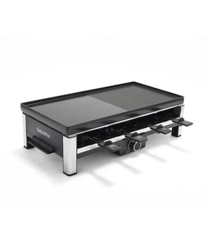 
<h2>Greenpan Bistro Gourmet Raclette 51 x 25 cm PFAS vrij</h2>
<ul>
<li>Vermogen: 2000W</li>
<li>PFAS-vrije keramische anti aanbaklaag van Thermonlon Volt</li>
<li>Omkeerbare plaat voor grillen of pannenkoeken bakken!</li>
<li>4 Manieren om te feesten: Grillen, Teppanyaki, Pannenkoeken en Raclette</li>
<li>Groot bakoppervlak perfect voor 8 personen</li>
<li>Regelbare thermostaat</li>
<li>Bakoppervlak (L x B): 51 x 25 cm</li>
<li>Extra lange stroomsnoer van 150cm</li>
<li>8 pannetjes in koolstofstaal met PFAS-vrije antiaanbaklaag</li>
<li>8 nylon spatels</li>
<li>Antislipvoetjes</li>
<li>Gemakkelijk schoon te maken</li>
</ul>
<p><strong>Uitgebreide omschrijving</strong></p>
<p>Ben je op zoek naar de ultieme culinaire ervaring om te delen met vrienden en familie? De Greenpan Bistro Gourmet Raclette, met zijn royale afmetingen en krachtige 2000W, brengt plezier en veelzijdigheid naar je feestelijke gelegenheden.</p>
<p><strong>PFAS-Vrije Keramische Anti-Aanbaklaag van Thermolon Volt:</strong> Bij Greenpan stellen we jouw gezondheid voorop. Daarom is onze Raclette voorzien van een PFAS-vrije keramische anti-aanbaklaag van Thermolon Volt, zodat je zonder zorgen kunt koken. Of je nu grillt, teppanyaki bereidt, pannenkoeken bakt of racletteert, ons antiaanbakoppervlak staat garant voor moeiteloos koken en schoonmaken.</p>
<p><strong>Omkeerbare Plaat voor Grillen of Pannenkoeken Bakken:</strong> Deze Raclette is een ware alleskunner. Dankzij de omkeerbare plaat kun je kiezen tussen grillen en pannenkoeken bakken, afhankelijk van je culinaire stemming.</p>
<p><strong>4 Manieren om te Feesten:</strong> Met de Greenpan Bistro Gourmet Raclette zijn er eindeloze mogelijkheden om te genieten. Je kunt grillen, teppanyaki bereiden, overheerlijke pannenkoeken maken of gezellig racletten met vrienden. Elke keer weer een feestelijke verrassing op tafel!</p>
<p><strong>Groot Bakoppervlak voor 8 Personen:</strong> Met een royaal bakoppervlak van 51 x 25 cm is er voldoende ruimte om tot wel 8 personen te bedienen. Geen gedoe meer om gerechten warm te houden, want iedereen kan tegelijkertijd genieten van hun favoriete bereidingen.</p>
<p><strong>Regelbare Thermostaat:</strong> Met de regelbare thermostaat kun je de temperatuur aanpassen aan jouw specifieke gerecht, zodat je altijd perfecte resultaten behaalt.</p>
<p><strong>Extra Lang Stroomsnoer van 150 cm:</strong> Flexibiliteit is belangrijk, en daarom hebben we een extra lang stroomsnoer van 150 cm toegevoegd, zodat je jouw Raclette kunt plaatsen waar je maar wilt.</p>
<p><strong>Inclusief 8 Pannetjes en Spatels:</strong> Deze Raclette wordt geleverd met 8 pannetjes van koolstofstaal met een PFAS-vrije antiaanbaklaag, evenals 8 handige nylon spatels. Alles wat je nodig hebt voor een gezellig samenzijn.</p>
<p><strong>Antislipvoetjes:</strong> Stabiliteit is cruciaal tijdens het koken, en onze antislipvoetjes zorgen ervoor dat je Raclette stevig op zijn plaats blijft.</p>
<p><strong>Gemakkelijk Schoon te Maken:</strong> Niets bederft een feestje meer dan urenlang schoonmaken. Gelukkig zijn de platen van deze Raclette eenvoudig te reinigen, waardoor je meer tijd hebt om te genieten van het gezelschap van je gasten.</p>
<p>Breng meer plezier en veelzijdigheid naar jouw feestelijke tafel met de Greenpan Bistro Gourmet Raclette. Geniet van heerlijke gerechten en maak herinneringen met je dierbaren, wetende dat je met een PFAS-vrije en gebruiksvriendelijke grill werkt. Maak van elke gelegenheid een speciale gebeurtenis en haal vandaag nog jouw Greenpan Bistro Gourmet Raclette in huis!</p>
<p>--faq--</p>
<div>
<h3>Veel gestelde vragen</h3>
<div class="active">
<h4>Is de Greenpan Bistro Gourmet Raclette PFAS vrij?<i class="fa fa-plus"> </i><i class="fa fa-minus"> </i></h4>
<p>Ja! De platen zijn Keramisch. Dit betekend dat er geen PFAS in zit verwerkt zoals de meeste grills / pannenkoekenplaten. Dit maakt de Greenpan Bistro Gourmet Raclette DE keuze voor een gezond huis!</p>
</div>
</div>