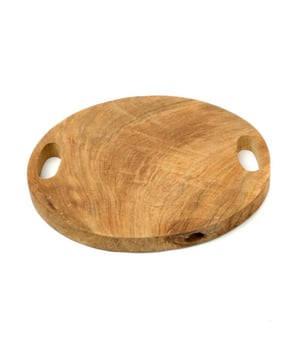 
This solid teak cutting board can also be used as a serving tray. It looks great on every kitchen counter! KleurNaturelMaterialenTeakhoutHoogte (cm)4Breedte (cm)40Lengte (cm)40 Materiaal: