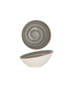 
Aura Space Collection zal uw unieke presentaties bekronen met zijn romantische uitstraling. Elk stuk gemaakt met Bonna's handschildertechniek is uniek en individueel gestyled door bekwame vakmensen. Met behulp van deze oudste en gekoesterde techniek van traditioneel aardewerk, dragen we het erfgoed van porselein naar de toekomst en inspireren we u om de exclusieve presentaties voor moderne culinaire kunst te creëren.Specificaties:- Magnetron- en ovenbestendig: dankzij onze duurzame grondstoffen en uitgebreide R&D-inspanningen; kunnen onze producten veilig worden gebruikt in de magnetron en oven, zelfs voor de hoge temperatuurvereisten van restaurants.- Vaatwasmachinebestendig: de horeca vraagt ​​om snelle service-to-cleaning cycli. Ons hoogbestendige beglazingsproces beschermt alle Bonna-producten in een zeer corrosieve industriële vaatwasseromgeving om te voldoen aan de snelle cyclusbehoeften.- Thermische schokbestendig: onze producten zijn duurzaam tegen plotselinge temperatuurschommelingen en onder extreme temperatuuromstandigheden in de keuken met een hard glazuuroppervlak en hoogwaardige grondstoffen.- Glazuurbestendig: Krassen zijn een veelvoorkomend probleem in de food- en cateringsector. Dankzij onze uitgebreide R&D-inspanningen; biedt onze ultramoderne beglazingstechniek een hoge krasbestendigheid in al onze producten.- Garantie op randchips: Het volledige Bonna-productassortiment geïdentificeerd met de "b" daagt de strengste normen uit en kan jarenlang worden gebruikt door te voldoen aan de eisen van de horeca-industrie.Materiaal: PorseleinKleur: Grijs