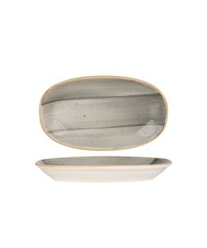 
Aura Space Collection zal uw unieke presentaties bekronen met zijn romantische uitstraling. Elk stuk gemaakt met Bonna's handschildertechniek is uniek en individueel gestyled door bekwame vakmensen. Met behulp van deze oudste en gekoesterde techniek van traditioneel aardewerk, dragen we het erfgoed van porselein naar de toekomst en inspireren we u om de exclusieve presentaties voor moderne culinaire kunst te creëren.Specificaties:- Magnetron- en ovenbestendig: dankzij onze duurzame grondstoffen en uitgebreide R&D-inspanningen; kunnen onze producten veilig worden gebruikt in de magnetron en oven, zelfs voor de hoge temperatuurvereisten van restaurants.- Vaatwasmachinebestendig: de horeca vraagt ​​om snelle service-to-cleaning cycli. Ons hoogbestendige beglazingsproces beschermt alle Bonna-producten in een zeer corrosieve industriële vaatwasseromgeving om te voldoen aan de snelle cyclusbehoeften.- Thermische schokbestendig: onze producten zijn duurzaam tegen plotselinge temperatuurschommelingen en onder extreme temperatuuromstandigheden in de keuken met een hard glazuuroppervlak en hoogwaardige grondstoffen.- Glazuurbestendig: Krassen zijn een veelvoorkomend probleem in de food- en cateringsector. Dankzij onze uitgebreide R&D-inspanningen; biedt onze ultramoderne beglazingstechniek een hoge krasbestendigheid in al onze producten.- Garantie op randchips: Het volledige Bonna-productassortiment geïdentificeerd met de "b" daagt de strengste normen uit en kan jarenlang worden gebruikt door te voldoen aan de eisen van de horeca-industrie.Materiaal: PorseleinKleur: Grijs