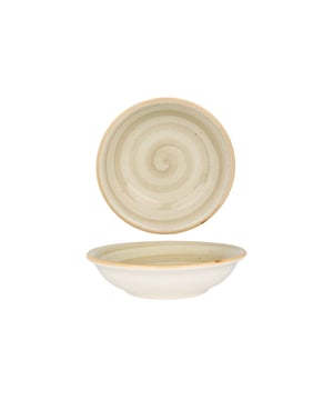 
Aura Terrain Collection zal uw unieke presentaties bekronen met zijn romantische uitstraling. Elk stuk is gemaakt met behulp van Bonna's handschildertechniek en is uniek en individueel ontworpen door bekwame ambachtslieden. Met deze oudste en meest waardevolle techniek van traditioneel aardewerk dragen we het erfgoed van porselein naar de toekomst en inspireren we u tot exclusieve presentaties van moderne culinaire kunst.Specificaties:- Magnetron- en ovenveilig: dankzij onze duurzame grondstoffen en uitgebreide onderzoeks- en ontwikkelingsinspanningen zijn onze producten veilig te gebruiken in de magnetron en oven, zelfs voor de hoge temperatuureisen van restaurants.- Vaatwasmachinebestendig: De horeca vraagt ​​om snelle service-to-clean cycli. Ons zeer duurzame beglazingsproces beschermt alle Bonna-producten in een zeer corrosieve industriële vaatwasomgeving om te voldoen aan de vereisten voor snelle cycli.- Thermische schokbestendig: onze producten zijn bestand tegen plotselinge temperatuurschommelingen en extreme temperatuuromstandigheden in de keuken met een hard glazuuroppervlak en hoogwaardige grondstoffen.- Bestand tegen glazuurschade: Krassen zijn een veelvoorkomend probleem in de voedings- en horecasector. Dankzij onze uitgebreide onderzoeks- en ontwikkelingsinspanningen biedt onze ultramoderne beglazingstechniek een hoge krasbestendigheid in al onze producten.- Rim Chipping-garantie: Het gehele Bonna-assortiment, gemarkeerd met de "b", tart de strengste normen en kan jarenlang worden gebruikt door te voldoen aan de eisen van de horeca.Materiaal: PorseleinKleur: Multicolour