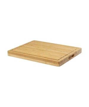 
Materiaal: Bamboe. Ontwerp: Gegroefd. Lengte: 42,8cm. Breedte: 32,8m. Hoogte: 3.5cm. Verpakking: Geschenkdoos. Kenmerken handvat: Hol.