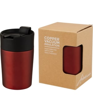 
Materiaal: PP Plastic, Roestvrij staal. BPA-vrij. Hoogte: 12.2cm. Breedte: 7cm. Ontwerp: Kleurenblok. Dubbelwandig, met één hand te openen, vacuüm geïsoleerd. Inhoud: 180ml. Verpakking: Karton, Giftdoos. Voldoet aan veiligheidsnorm: LFGB Goedgekeurd, REACH Conform.