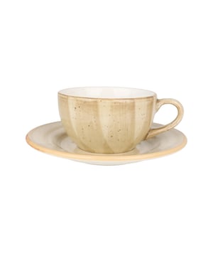 
Aura Terrain Collection zal uw unieke presentaties bekronen met zijn romantische uitstraling. Elk stuk is gemaakt met behulp van Bonna's handschildertechniek en is uniek en individueel ontworpen door bekwame ambachtslieden. Met deze oudste en meest waardevolle techniek van traditioneel aardewerk dragen we het erfgoed van porselein naar de toekomst en inspireren we u tot exclusieve presentaties van moderne culinaire kunst.De kopjes passen perfect in de schotels.Set bevat:- 6 Koffiekopjes (250cc)- 6 Koffiekopjes schotels (16 cm)Specificaties:- Magnetron- en ovenbestendig: Dankzij onze duurzame grondstoffen en uitgebreide R&D-inspanningen; kunnen onze producten veilig worden gebruikt in de magnetron en oven, zelfs voor de hoge temperatuurvereisten van restaurants.- Vaatwasmachinebestendig: Horecasector vereist snelle service-tot-schoonmaakcycli. Ons zeer resistente beglazingsproces beschermt alle Bonna-producten in een zeer corrosieve industriële vaatwasseromgeving om aan de snelle cyclusbehoeften te voldoen.- Thermische schokbestendig: onze producten zijn duurzaam tegen plotselinge temperatuurschommelingen en onder extreme temperatuuromstandigheden in de keuken met een hard glazuuroppervlak en hoogwaardige grondstoffen.- Glazuurschadebestendig: Krassen zijn een veelvoorkomend probleem in de food- en cateringsector. Dankzij onze uitgebreide R&D-inspanningen; biedt onze geavanceerde beglazingstechniek een hoge krasbestendigheid in al onze producten.- Randchipgarantie: het volledige Bonna-productassortiment, geïdentificeerd met de "b", stelt de strengste normen ter discussie en kan jarenlang worden gebruikt door te voldoen aan de eisen van de horeca-industrie.Materiaal: PorseleinKleur: Multicolour