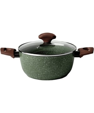 
<p><strong>Korte omschrijving</strong></p>
<ul>
<li>100% gerecycled aluminium</li>
<li>Anti-kleefcoating VEGETEK, krasbestendig en PFOA-vrij</li>
<li>Soft-touch handvaten "hout-look", Extra veilig tijdens het koken</li>
<li>Groene binnenzijde en buitenzijde gemaakt met plantenextracten</li>
<li>Perfecte hitte geleiding tot aan de bovenrand tijdens het koken</li>
<li>Geschikt voor alle warmtebronnen</li>
</ul>
<p><strong>Uitgebreide omschrijving</strong></p>
<p>De Natura is de eerste, 100% Recycled, "Groene" pan met een anti-kleef laag gemaakt van plantenextracten. De pan-body, maar ook de grepen in "hout-look" is van ge-recycled materiaal gemaakt. De Natura kookpan is geschikt voor: gas, elektra, keramisch, halogeen en ook inductie.</p>
<p> </p>
<p><strong>Over TVW Natura </strong></p>
<p>Duurzaam, praktisch en verantwoord kookgerei met oog voor een beter milieu. Verantwoord kopen en koken. De eerste, 100% Recycled, “Groene” koekenpan met een anti-kleeflaag gemaakt van plantenextracten. Italiaanse producent TVS Cookware heeft het voor elkaar gekregen om onze (bak)wereld iets groener te maken. De panbody, maar ook de greep is van Recycled materiaal gemaakt. Geschikt voor alle warmtebronnen, dus ook voor de toekomstige “Groene” elektrische, keramische, inductie kookplaten en gas. De anti-aanbak eigenschappen zijn uitmuntend te noemen en weer schoon in een hand omdraai. De serie NATURA bestaat uit 8 verschillende koekenpannen, grillpan, wokpannen, Crepe-pan en ovenschaal.</p>
<p><