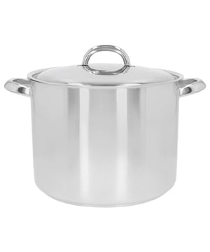<p><strong>Korte omschrijving Demeyere Athena 5 - Soeppan met deksel</strong></p>
<ul>
<li>Ontwikkeld en vervaardigd in België</li>
<li>Bodem uit 5-lagenmateriaal voor een uitstekende warmteverdeling</li>
<li>Geschikt voor alle kookplaten, inclusief inductie, en de oven</li>
<li>Silvinox® technologie - je roestvrijstalen kookgerei verkleurt niet en is eenvoudig te reinigen</li>
<li>De speciale gietrand voorkomt geknoei</li>
<li>Met het deksel kook je energiezuinig</li>
<li>Ergonomische gelaste grepen uit roestvrij staal: stevig en extra hygiënisch</li>
<li>Kan probleemloos in de vaatwasser</li>
<li>30 jaar garantie op productiefouten bij huishoudelijk gebruik</li>
</ul>
<p> </p>
<p><strong>Uitgebreide omschrijving</strong></p>
<p>Op zoek naar een soeppan waarmee het vlot en aangenaam werken is? Reken op dit superdegelijke model van 24 cm uit de Athena 5 serie voor aspergevelouté, minestrone, pompoenroomsoep en jouw persoonlijke soepspecialiteiten. Week na week, jaar na jaar. Het solide 5-lagenmateriaal verzekert je van goede warmteverdeling en temperatuurcontrole. Op alle warmtebronnen, inclusief inductie. Het mooi vormgegeven deksel past perfect. Hierdoor gaat er geen warmte of stoom verloren en verspil je geen energie. Bovendien kun je hetzelfde deksel gebruiken op elke Demeyere pan met dezelfde diameter. Dankzij de speciale Silvinox® technologie verkleurt het roestvrije staal niet en krijg je het telkens moeiteloos weer blinkend schoon. Ook handig: de gevormde schenkrand zorgt dat je soepen en bouillons vlot overgiet, en de stevige, gelaste steel blijft lang koel. Met deze mooie meerwaarde wordt koken nog meer genieten.</p>
<p> </p>
<ul>
<li>Gewicht: 2560 gram</li>
<li>Inhoud: 8 liter</li>
<li>Breedte: 25 cm</li>
<li>Hoogte: 18,50 cm</li>
<li>Hoogte zonder deksel: 18 cm</li>
<li>Diameter bovenaan: 24 cm</li>
<li>Bodemdiameter: 22 cm</li>
</ul>
<p> </p>
<p><a href="https://www.vdgardewarenhuis.nl/brands/demeyere/">Bekijk hier alle producten van Demeyere</a></p>