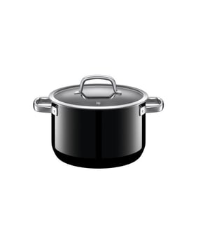 
<p><strong>Korte omschrijving WMF Fusiontec Soeppan - 24 cm - met glazen deksel</strong></p>
<ul>
<li>Optimale warmteverdeling en opslag voor uitstekende kookprestaties.</li>
<li>Superglad, ultrahard oppervlak dat krasbestendig is. Daardoor gemakkelijk schoon te maken en ziet er altijd als nieuw uit.</li>
<li>Holle handvatten blijven koel tijdens het koken.</li>
<li>Geschikt voor alle warmtebronnen</li>
</ul>
<p><strong>Uitgebreide omschrijving</strong></p>
<p>Even veelzijdig als populair, de WMF kookpannen zijn ideaal voor het koken van alles dat veel vloeistof nodig heeft. En omdat de rand bijzonder hoog is, spat er geen vet over bij het braden van vlees. Pasta, aardappelen en dumplings kunnen eenvoudig aan elk gerecht worden toegevoegd en er is voldoende ruimte voor het blancheren van grote groenten zoals bloemkool. Gekookte aardappelen kunnen ook gemakkelijk direct in de pan worden gepureerd. De schaalverdeling aan de binnenkant van de pannen vergemakkelijkt het afmeten van vloeistoffen. Koel blijvende handvatten, een stoomopening in het deksel en een brede schenkrand maken het hanteren nog gemakkelijker. De diepe kookpannen hebben een TransTherm universele bodem voor een gelijkmatige warmteverdeling en langdurig warmtebehoud. Fusiontec is bij uitstek Made in Germany. Het unieke bak- en hardingsproces versmelt een reeks keramische lagen op een stalen kern, waardoor een veerkrachtig materiaal ontstaat met een niet-poreus afgedicht oppervlak. Deze combinatie zorgt ervoor dat de eersteklas gebruikseigenschappen van Fusiontec kookgerei en koekenpannen opvallen: hun gladde oppervlak is snij- en slijtvast, perfect geschikt voor vetarm koken en gemakkelijk schoon te maken. Het extreem onderhoudsarme en bijna onverwoestbare materiaal is ook visueel aantrekkelijk. Het ziet er elegant, trendy en modern uit. Met andere woorden, zo uitstekend als het werkelijk is.</p>
<p> </p>
<p><