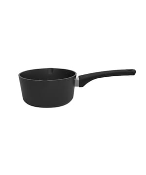
<p><strong>Korte omschrijving Habonne Alumax Steelpan - 18 cm - Gietaluminium</strong></p>
<ul>
<li>Greblon anti-aanbaklaag</li>
<li>Geschikt voor de oven tot 180°C</li>
<li>Geschikt voor alle warmtebronnen</li>
</ul>
<p><strong>Uitgebreide omschrijving</strong></p>
<p>Deze hoogwaardige gietaluminium pan bakt niet aan door de uiterst duurzame Greblon anti-aanbaklaag. De zeer handzame (koud)-greep is van “soft-touch” siliconen materiaal. De steelpan heeft aan beide kanten een schenktuit en is daardoor zeer geschikt als sauspan. </p>
<p> </p>
<p><a href="https://www.vdgardewarenhuis.nl/brands/habonne/">Bekijk hier alle producten van Habonne.</a></p>