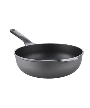 <p><strong>Korte omschrijving BergHOFF Wok Stone - 30 cm - Leo</strong></p>
<ul>
<li>Hoogwaardige antikleeflaag</li>
<li>Eenvoudig te reinigen</li>
<li>Uw eten kleeft niet aan de bodem</li>
<li>Pan van gegoten aluminium voor snelle gelijkmatige warmteverspreiding zonder hete plekken</li>
<li>Handvat van fenol met siliconen inzetstuk voor een comfortabele, zachte greep</li>
<li>Licht materiaal dat gemakkelijk te hanteren is</li>
<li>Handwas aanbevolen</li>
</ul>
<p><strong>Uitgebreide omschrijving</strong></p>
<p>Wil je de meest heerlijke Aziatische gerechten bereiden in je eigen keuken? Zoek niet verder! Met de BergHOFF Wok Stone - 30 cm - Leo haal je de ultieme wok-ervaring in huis. Deze wok is speciaal ontworpen voor kookliefhebbers die graag experimenteren met smaken en texturen.</p>
<p>Met zijn ideale grootte van 30 cm is de BergHOFF Wok Stone - Leo perfect voor zowel kleine als grote maaltijden. Het hoogwaardige materiaal en de duurzame constructie zorgen ervoor dat deze wok jarenlang meegaat, zelfs bij intensief gebruik. Of je nu roerbakt, frituurt of stoomt, deze wok staat altijd paraat.</p>
<p>Wat deze wok echt uniek maakt, is de StoneCoat+ anti-aanbaklaag. Deze revolutionaire laag zorgt voor moeiteloos koken en gemakkelijk schoonmaken. Je hebt geen overmatig vet nodig, wat resulteert in gezondere gerechten. </p>
<p>De ergonomische handgreep van de wok zorgt voor een comfortabele grip en een veilige hantering tijdens het koken. Daarnaast is de wok geschikt voor alle warmtebronnen, inclusief inductie. Of je nu een professionele chef-kok bent of een enthousiaste thuis-kok, deze wok is perfect voor iedereen.</p>
<p>Kies voor de BergHOFF Wok Stone - 30 cm - Leo en geniet van eindeloze culinaire mogelijkheden. Maak heerlijke gerechten zoals een authentieke Thaise pad Thai, een smaakvolle Chinese stir-fry of een pittige Indiase curry. Met deze wok bereik je altijd de perfecte resultaten en verras je vrienden en familie met jouw kookkunsten.</p>
<p>Wacht niet langer en voeg de BergHOFF Wok Stone - 30 cm - Leo toe aan je keukenarsenaal. Bestel vandaag nog en ontdek waarom deze wok de favoriete keuze is van zowel professionele chefs als gepassioneerde thuiskoks. Maak van je kookavonturen een ware culinaire reis met de BergHOFF Wok Stone - Leo.</p>
<div class="product-info-price"> </div>