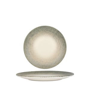 
Geïnspireerd door de zee en schelpen, is de Sway-collectie zorgvuldig ontworpen. Met deze collectie garanderen wij een uitstekende adembenemende presentatie van uw gerechten.Specificaties:- Magnetron en oven veilig: dankzij onze duurzame grondstoffen en uitgebreide R&D-inspanningen; kunnen onze producten veilig worden gebruikt in de magnetron en oven, zelfs voor de hoge temperatuurvereisten van restaurants.- Vaatwasserbestendig: de horeca vraagt ​​om snelle service-to-cleaning cycli. Ons hoogbestendige beglazingsproces beschermt alle Bonna-producten in een zeer corrosieve industriële vaatwasseromgeving om te voldoen aan de snelle cyclusbehoeften.- Thermische schokbestendig: onze producten zijn duurzaam tegen plotselinge temperatuurschommelingen en onder extreme temperatuuromstandigheden in de keuken met een hard glazuuroppervlak en hoogwaardige grondstoffen.- Glazuurschade resistent: Krassen zijn een veelvoorkomend probleem in de food- en cateringsector. Dankzij onze uitgebreide R&D-inspanningen; biedt onze ultramoderne beglazingstechniek een hoge krasbestendigheid in al onze producten.- Edge Chip Garantie: Het gehele Bonna-productassortiment geïdentificeerd met de "b" daagt de strengste normen uit en kan jarenlang worden gebruikt door te voldoen aan de eisen van de Horeca-industrie.Materiaal: PorseleinKleur: Multicolour