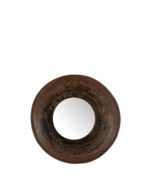 
Mirror Round Bowl Shaped Recycled Wood Brown Width35Height7Length35Weight1.42 kgCollectionWinter 2019Colour BrownMaterial compositionMirror(10%),recycled wood(90%)Washing instructionsNon washable Materiaal: