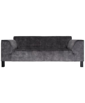 
Er is niets prettiger dan na een lange dag thuiskomen en op bank Sem neer te ploffen! Deze bank heeft mooie brede armleuningen en is hierdoor niet alleen erg comfortabel, maar ook een blikvanger. Bank Sem is bekleed met een prachtige velvet stof en heeft dit bankstel stoere doorgestikte naden. Kom gerust eens proefzitten in onze showroom in Heemskerk! De vulling van Bank Sem bestaat uit: Nosagvering - Bonellvering - Polyether met een afdeklaag Dacron. Nosag vering zijn veren in een zigzag- of golvende veer en wordt gebruikt bij de meeste ondervering in zitmeubels. De vering heeft goede verende eigenschappen en doordat het elektrisch gehard is kan het jaren door zonder in te leveren op de kwaliteit van het meubel. Een bonellvering is een harde vering. Deze veren zijn allemaal aan elkaar gekoppeld. De afdeklaag Dacron zorgt ervoor dat het bankstel er veel mooier uitziet door gebruik van deze afwerklaag. Buiten het optische voordeel heeft het ook als voordeel dat het een allergiebeschermende- en een vochtregulerende functie heeft. Bank Sem is verkrijgbaar in een 2,5 zits en 3 zits en in 3 verschillende kleuren: Dark Grey, Hunter, Creme en Cognac. Merk: Home67 Materiaal: Metaal,Polyester Kleur: Donker Grijs EAN: 7141042001037