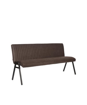 
Eetkamerbank Matz van LABEL51 is een echte topper in zijn segment! Matz is een super comfortabele, hippe en in het oog springende eetkamerbank waar je maar al te graag veel tijd op doorbrengt.Matz is uitgevoerd in microvezel en voorzien van een zeer fraai verticaal gestikt patroon. Het V-vormige, robuuste metalen frame met robuuste tussenbalk in de kleur zwart geeft Matz een speelse uitstraling en zorgt er met zijn uitlopende poten voor dat hij lekker stevig op de grond staat.Matz is een stoere eetkamerbank met een prachtige combinatie van strakke, industriële vormen en materialen met een speels accent. Matz past helemaal in de dagelijkse trend en is uitermate geschikt om eindeloos mee te variëren en combineren.• Eetkamerbank Matz is een super elegante, trendy en stoere eettafelbank• Eetkamerbank Matz is verkrijgbaar in diverse fantastische kleuren• Eetkamerbank Matz heeft een ontzettend hoog zitcomfort - Afmeting: 62x175x86 - Kleur: Grijs - Materiaal: Microfiber