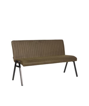 
Eetkamerbank Matz van LABEL51 is een echte topper in zijn segment! Matz is een super comfortabele, hippe en in het oog springende eetkamerbank waar je maar al te graag veel tijd op doorbrengt.Matz is uitgevoerd in microvezel en voorzien van een zeer fraai verticaal gestikt patroon. Het V-vormige, robuuste metalen frame met robuuste tussenbalk in de kleur zwart geeft Matz een speelse uitstraling en zorgt er met zijn uitlopende poten voor dat hij lekker stevig op de grond staat.Matz is een stoere eetkamerbank met een prachtige combinatie van strakke, industriële vormen en materialen met een speels accent. Matz past helemaal in de dagelijkse trend en is uitermate geschikt om eindeloos mee te variëren en combineren.• Eetkamerbank Matz is een super elegante, trendy en stoere eettafelbank• Eetkamerbank Matz is verkrijgbaar in diverse fantastische kleuren• Eetkamerbank Matz heeft een ontzettend hoog zitcomfort - Afmeting: 62x145x86 - Kleur: Groen - Materiaal: Microfiber