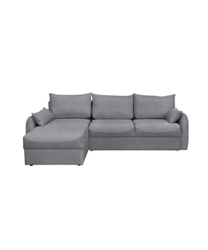 
Productkenmerken: Hoekbank met 3 zitplaatsen.Snel openingssysteem waarmee de bank in enkele seconden in een bed kan worden omgevormd.Bedafmetingen: 150 x 230 cm.Opbergruimte onder de bank.Matras met veren voor extra comfort, polyurethaanschuim, polyestervezels en stof. Dikte van de matras: 20 cm.Dichtheid van de zitting en rugleuning: 25 kg/m³.Structuur van spaanplaten, hout, multiplex en HDF-panelen.De rugkussens zijn gevuld met siliconenbolletjes voor maximaal comfort.11 kunststof poten.De zitting met pocketveren biedt uitstekend comfort.Geleverd met 2 kussens in contrasterende kleuren.Productafmetingen: Lengte: 260 cm x Diepte: 175 cm x Hoogte: 90 cm - Nettogewicht: 132 kg.Pakketafmetingen: Pakket nr. 1: Lengte: 155 cm x Hoogte: 105 cm x Diepte: 80 cm - Bruto gewicht: 68 kg.Pakket nr. 2: Lengte: 175 cm x Hoogte: 84 cm x Diepte: 80 cm - Bruto gewicht: 65 kg.Totaal bruto gewicht: 133 kg. Merk: CaliCosy Kleur: Grey