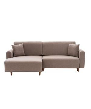 
Productkenmerken: Hoekbank met slaapfunctie.Chaise longue links.Frame van sparrenhout. Bekleding van 100% polyester.Zithoogte: 42 cm.Poten van beukenhout. Hoogte van de poten: 10 cm.Zitkussen van 28 DNS schuim.Slaapafmetingen: 210 x 135 cm voor optimaal comfort.Verkrijgbaar in drie kleuren: gemêleerd taupe, crème of gemêleerd grijs.Wij bieden deze 3 kleuren ook aan in de versie met chaise longue rechts.Productafmetingen: Lengte 246 cm x Hoogte 85 cm x Diepte 160 cm - Nettogewicht: 138 kg.Pakketafmetingen: Pakket nr. 1: Lengte 130 cm x Hoogte 45 cm x Diepte 70 cm - Brutogewicht: 100 kg.Pakket nr. 2: Lengte 160 cm x Hoogte 53 cm x Diepte 103 cm - Brutogewicht: 43 kg.Totaal brutogewicht: 143 kg. Merk: CaliCosy Kleur: Grey