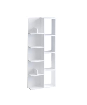 
Productkenmerken: Gemaakt van melamine spaanplaat van 18 mm dik.Verschillende planken in diverse afmetingen.Afmetingen product: Lengte 60 cm x Hoogte 150 cm x Diepte 18 cm - Nettogewicht: 15,20 kg.Afmetingen verpakking:Pakket nr.1: Lengte 154 cm x Hoogte 34 cm x Diepte 8 cm - Brutogewicht: 16 kg. Merk: CaliCosy Kleur: White