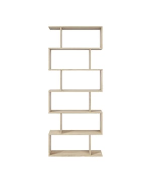 
Deze boekenkast met 6 compartimenten biedt je de mogelijkheid om veel spullen, zoals boeken of decoratieve objecten, op te bergen zonder de vloerruimte in beslag te nemen. De eigentijdse stijl past bij alle interieurstijlen.Productkenmerken:Boekenkast met 6 compartimenten.Spaanplaten van categorie E1, gecertificeerd PEFC, met een melamine oppervlak. Compartimenten van 30 cm hoog en 59 cm breed, ABS-voetjes tegen geluid en krassen.Verkrijgbaar in 2 kleuren: Canadese eik/ Hoogglans wit.Afmetingen van het product:Lengte 80 cm x Breedte 24 cm x Hoogte 192 cm - Nettogewicht: 27,8 kg.Afmetingen van het pakket:Pakket nr. 1: Lengte 51 cm x Hoogte 147 cm x Diepte 8 cm - Bruto gewicht: 28,3 kg. Merk: CaliCosy Kleur: Wooden Effect