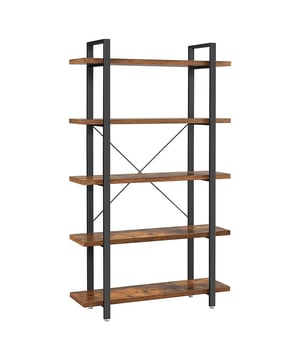 
Ontdek onze 5-laagse metalen en houten effect Bibliotheek - L105 x 177,5 cm om uw woonkamer te organiseren, u kunt er boeken, decoratie en andere accessoires in opbergen. De industriële stijl past perfect bij alle interieurstijlen en voegt een trendy touch toe. Productkenmerken: Hoofdmateriaal: Spaanplaat. Wordt geleverd als bouwpakket. Zelf te monteren. Handleiding bijgeleverd. Industriële stijl. Maximaal 30 kg belasting per plank. Planken met een dikte van 30 mm voor zware belasting (30 kg). Productafmetingen: Breedte 105 cm x Hoogte 177,5 cm x Diepte 33,5 cm - Nettogewicht: 21,5 kg. Afmetingen van het pakket: Pakket nr.1: Hoogte 38 cm x Breedte 116 cm x Diepte 33,5 cm - Bruto gewicht: 24,3 kg. Merk: CaliCosy Kleur: Brown