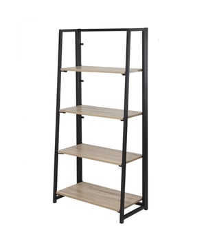 
Opvouwbare plank 4 niveaus industriële stijl - perfecte opslag in elke kamer van het huisEenvoudige montage van Deze opvouwbare plank: kan worden gemonteerd en gedemonteerd in 30 seconden. Deze plank is gemaakt van metaal en de planken zijn gemaakt van spaanplaat. Materialen: Metalen frame - Planken van spaanplaat Afmetingen: 64 cm x 31,5 cm x H 134,5 cm Merk: CaliCosy Kleur: Black