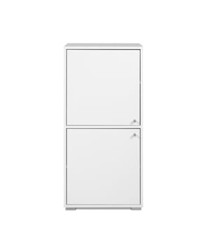 
Productkenmerken: 2 deuren. 3 planken. Wit. Spaanplaat en MDF. Afgewerkt met melamine of papier. Productafmetingen: Lengte 46 cm x Breedte 33,5 cm x Hoogte 96,5 cm - Nettogewicht: 18,5 kg. Pakketafmetingen: Pakket nr.1: Lengte 101,5 cm x Hoogte 12 cm x Diepte 52 cm - Bruto gewicht: 19,5 kg.  Merk: CaliCosy Kleur: White