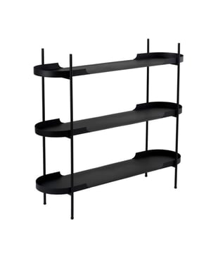 
Productkenmerken:Rek met 3 legplanken met afgeronde randen.100% metaal.Afmetingen product: Lengte 105 cm x Breedte 34 cm x Hoogte 120 cm - Nettogewicht: 18,8916 kg.Afmetingen verpakking:Pakket nr. 1: Lengte 38 cm x Diepte 24 cm x Hoogte 124 cm - Brutogewicht: 20,76 kg. Merk: CaliCosy Kleur: Black