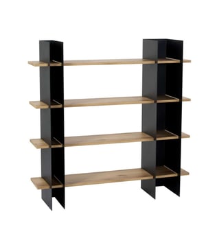 
Productkenmerken:Rek met metalen structuur en legplanken in eikendecor.Legplanken van MDF.Afmetingen product: Lengte 120 cm x Breedte 31 cm x Hoogte 120 cm - Nettogewicht: 40,4677 kg.Afmetingen verpakking:Pakket nr. 1: Lengte 36 cm x Diepte 15 cm x Hoogte 124 cm - Brutogewicht: 44,47 kg. Merk: CaliCosy Kleur: Black