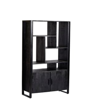 
De Norris stellingkast van 110 cm in zwart, van Livingfurn, biedt een moderne en functionele opbergoplossing. Met zijn strakke lijnen en zwarte afwerking is deze stellingkast perfect voor het organiseren en presenteren van boeken, decoraties en andere items. Een veelzijdig meubelstuk dat in elke kamer tot zijn recht komt. - Afmeting: 43x110x180 - Kleur: Bruin - Materiaal: Hout