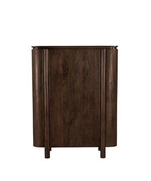 
Ontdek de Salano collectie van Livingfurn: strak vormgegeven kasten vervaardigd uit duurzaam hardhout in een warmbruine kleur met subtiele, afgeronde details en opvallende poten. Deze collectie combineert modern design met elegantie, perfect voor elke woonruimte. Verfraai uw interieur met de verfijnde stijl en kwaliteit van Salano, waar functionaliteit en esthetiek samenkomen. - Afmeting: - Kleur: Bruin - Materiaal: Hout