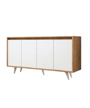 
Productkenmerken:Dressoir met 4 deuren in wit en eikendecor.2 binnenplanken.Melamine spaanplaten.Productafmetingen: Lengte 140 cm x Breedte 40 cm x Hoogte 86 cm - Nettogewicht 38,948 kg.Pakketafmetingen:Pakket nr. 1: Lengte 160 cm x Diepte 46 cm x Hoogte 20 cm - Brutogewicht 42,8 kg. Merk: CaliCosy Kleur: White