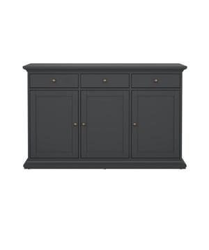 
Productkenmerken:Structuur van spaanplaat.Afwerking in MDF.3 deuren met 3 verstelbare legplanken.Plus 3 lades.Metalen kogelladegeleiders.Metalen scharnieren.Metalen handgrepen.Productafmetingen: Lengte 143,7 cm x Breedte 46,1 cm x Hoogte 91,66 cm Nettogewicht: 68,6 kg.Afmetingen van de pakketten:Pakket nr. 1: Lengte 89,6 cm x Diepte 47,0 cm x Hoogte 13,9 cm.Pakket nr. 2: Lengte 153,0 cm x Diepte 49,5 cm x Hoogte 12,6 cm.Pakket nr. 3: x Diepte 56,5 cm x Hoogte 8,6 cm.Brutogewicht totaal: 71,7 kg. Merk: CaliCosy Kleur: Grey