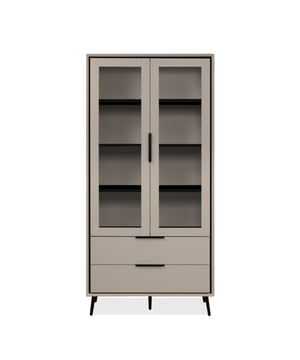 
Productkenmerken:Hoge buffetkast met 2 glazen deuren, 2 lades, 6 legplanken binnenin.Zwarte plastic poten van 16 cm hoog.90° zaagsnede-effect in de hoeken.Melamine panelen, 18 mm dik.Deuren met soft-close systeem.Handgrepen van metaal.Productafmetingen: Lengte 90 cm x Diepte 38 cm x Hoogte 185 cm - Nettogewicht: 79 kg.Paketafmetingen:Pakket nr. 1: Lengte 178 cm x Diepte 43 cm x Hoogte 10 cm - Brutogewicht: 25 kg.Pakket nr. 2: Lengte 98 cm x Diepte 43 cm x Hoogte 12 cm - Brutogewicht: 18 kg.Pakket nr. 3: Lengte 95 cm x Diepte 41,5 cm x Hoogte 16,5 cm - Brutogewicht: 22 kg.Pakket nr. 4: Lengte 174 cm x Diepte 49 cm x Hoogte 7,5 cm - Brutogewicht: 18 kg.Totaal brutogewicht: 83 kg. Merk: CaliCosy Kleur: Black