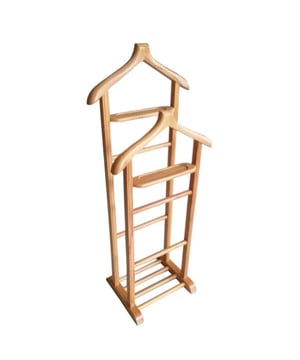 
Productkenmerken: Samenstelling: 100% massief hout.2 hangers om een maximaal aantal kledingstukken op te hangen.Wordt gemonteerd geleverd.Verkrijgbaar in twee kleuren: Licht hout of notenhout.Afmetingen product: Lengte 33,5 cm x Hoogte 120 cm x Diepte 46 cm - Nettogewicht: 6,51 kg.Afmetingen verpakking: Pakket nr.1: Lengte 53 cm x Hoogte 123 cm x Diepte 12 cm - Brutogewicht: 7 kg. Merk: CaliCosy Kleur: Wooden Effect