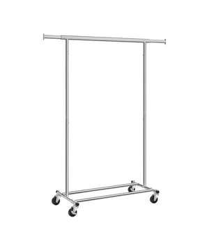 
Productkenmerken: Kledingrek op wielen. Uitschuifbare ophangstang (92-132 cm). Mogelijkheid om dozen op de onderste ondersteuningsstang te plaatsen. Eenvoudige montage, draagbaar. Verbeterde laadcapaciteit: dankzij de 1 mm dikke stalen buizen, die dikker en sterker zijn dan de meest gebruikelijke 0,8 mm dikke buizen. Dit kledingrek kan tot 90 kg dragen. Productafmetingen: Breedte 45,5 cm x Lengte 92 cm x Hoogte 160 cm - Nettogewicht: 5,7 kg. Afmetingen van het pakket: Breedte 6,5 cm x Hoogte 46,5 cm x Diepte 108,5 cm - Bruto gewicht: 5,7 kg. Merk: CaliCosy Kleur: Silver