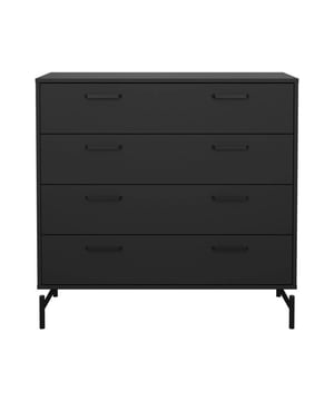 
Productkenmerken : Constructie van spaanplaat.Metalen onderstel.4 lades.Kogelladegeleiders van metaal.Metalen handgrepen.Productafmetingen : Lengte 98,7 cm x Breedte 39,8 cm x Hoogte 95,8 cm - Nettogewicht: 36,5 kg.Pakketafmetingen : Pakket nr. 1: Lengte 43,9 cm x Diepte 116,8 cm x Hoogte 9,5 cm - Brutogewicht: 21,5 kg.Pakket nr. 2: Lengte 44,0 cm x Diepte 106,8 cm x Hoogte 7,2 cm - Brutogewicht: 16,4 kg.Totaal brutogewicht: 37,9 kg. Merk: CaliCosy Kleur: Black