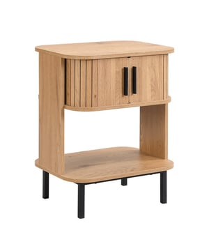 
Beschrijving: Transformeer je slaapkamer met de Götenburg nachtkastje uit de Sweden-serie, ontworpen door FURNILUX. Een perfecte samensmelting van Scandinavisch design en moderne stijl. Met afmetingen van 50 x 40 x 62 cm is dit nachtkastje niet alleen een stijlvolle toevoeging aan je interieur, maar ook een uiterst functioneel meubelstuk. Het strakke, minimalistische ontwerp in een prachtige licht eiken kleur straalt rust en verfijning uit, terwijl de hoogwaardige materialen zorgen voor duurzaamheid en een lange levensduur. Het Götenburg nachtkastje is ontworpen met oog voor detail en biedt voldoende opbergruimte met zijn handige vak voorzien van schuifdeur en een open compartiment. Ideaal om je favoriete boeken, een wekker, of andere essentials binnen handbereik te houden. De subtiele handgrepen en de slanke poten versterken het minimalistische karakter van dit meubel, terwijl de neutrale tinten naadloos passen bij verschillende interieurstijlen. Voeg een vleugje Scandinavische klasse toe aan je slaapkamer en creëer een serene, georganiseerde ruimte waar je tot rust kunt komen. Het Götenburg nachtkastje is de ideale combinatie van functionaliteit en esthetiek, een onmisbaar stuk voor elke slaapkamer die stijl en eenvoud waardeert. Of je nu gaat voor het TV meubel ,Sidetable nachtkastje of dressoir; de hele Sweden serie van FURNILUX heeft een speelse én stoere uitstraling. Een leuk detail zijn de afgeronde vormen en verticale latjes. Achter de rolluikjes kun je ook nog eens veel opbergen. Kenmerken: Afmetingen: 50 x 40 x 62 cm Kleur: Licht eiken Materiaal: Hoogwaardige materialen met een duurzame afwerking Design: Scandinavisch minimalisme ontmoet modern comfort Opbergruimte: 1 lade en een open compartiment voor al je essentials Stijl: Tijdloos, veelzijdig en elegant Onderhoud: Eenvoudig te reinigen en onderhouden Geef je slaapkamer een frisse, stijlvolle uitstraling met het Götenburg nachtkastje en ervaar de perfecte balans tussen design en functionaliteit.