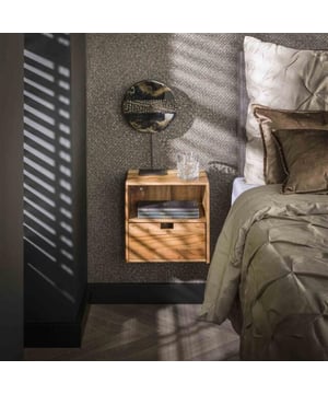 
Opzoek naar een trendy nachtkastje? Dan is dit nachtkastje perfect voor jou! Dit nachtkastje 'flat' is uitgevoerd in acacia hout. Het nachtkastje heeft een lade en een open vak. Het nachtkastje wordt door middel van 2 schroeven aan de wand gemonteerd. Een eigentijds en minimalistisch nachtkastje, geschikt voor iedere slaapkamer! Dit nachtkastje bestaat uit een set van 2.Over het merkWij zijn continu bezig met het samenstellen van stoere collecties die naast functioneel ook nog is heel trendy zijn. Veel van ons assortiment is zo ontworpen dat het leuk bij elkaar staat in elke kamer, daarom raden wij zeker aan om even een kijkje te nemen in ons assortiment voor leuke matchende items! - Afmeting: 25.00x30.00x30.00 - Kleur: Bruin - Materiaal: Hout